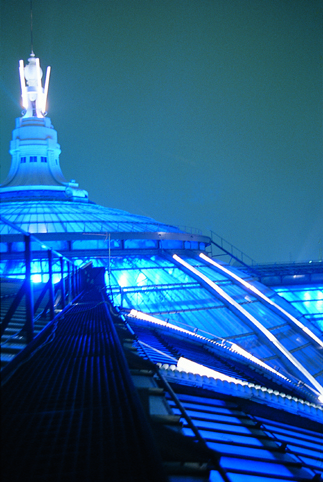« Irréversibles Lumières » – Grand Palais, Paris, France, 1987 © Yann Kersalé, AIK