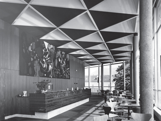 Promenoir 1966 - Théâtre Novarina, Thonon-les-Bains, France © WIMM architectes