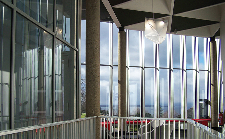 Promenoir - Théâtre Novarina, Thonon-les-Bains, France © WIMM architectes