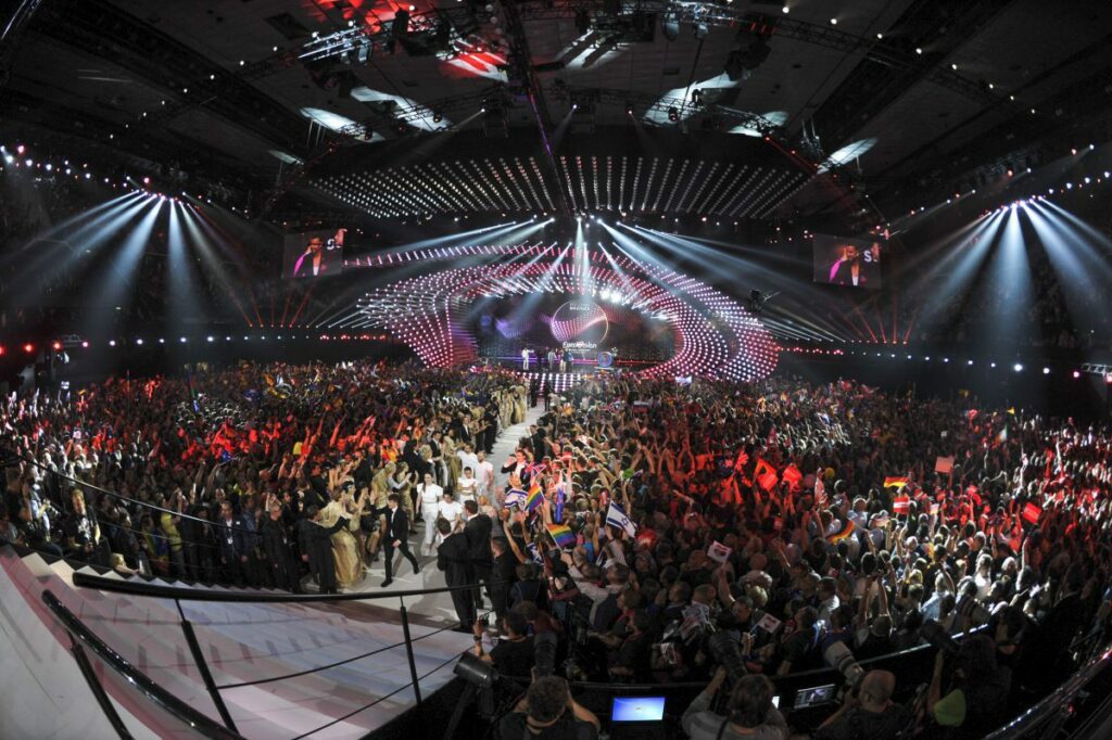 Eurovision 2015 vue d'ensemble de salle © Andres Putting (EBU)