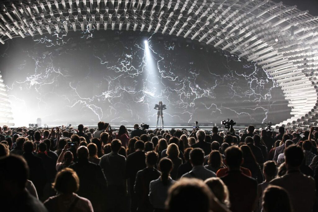 Eurovision 2015 Création lumière et scénographie © Elena Volotova (EBU)