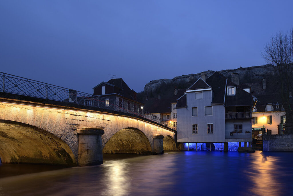 Au pays de Courbet lumières de la Loue à Ornans © LEC Photo Nicolas Waltefaugle