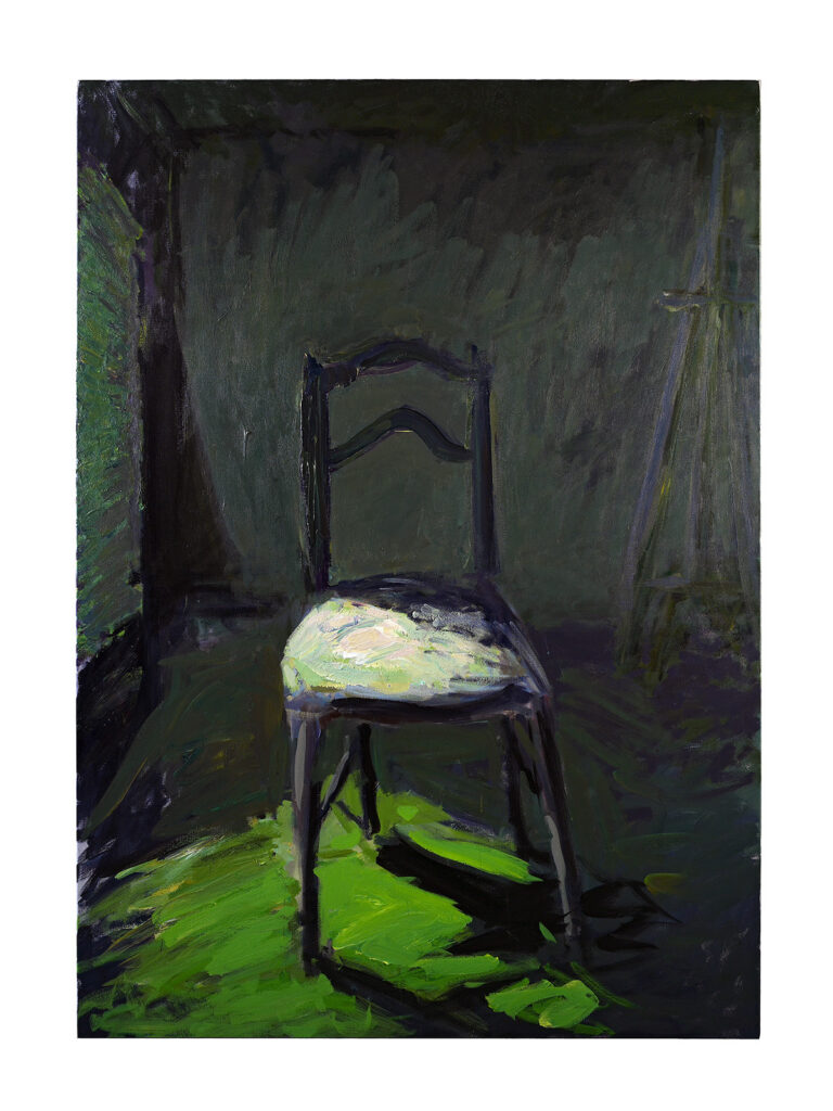 Patrice Giorda, La chaise, 2009, 162 x 114 cm © Gilles Framinet