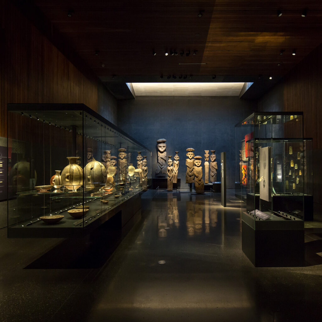 Chilean Museum of Pre-Columbian Art Chile by Limarí Lighting Design © Aryeh Kornfeld