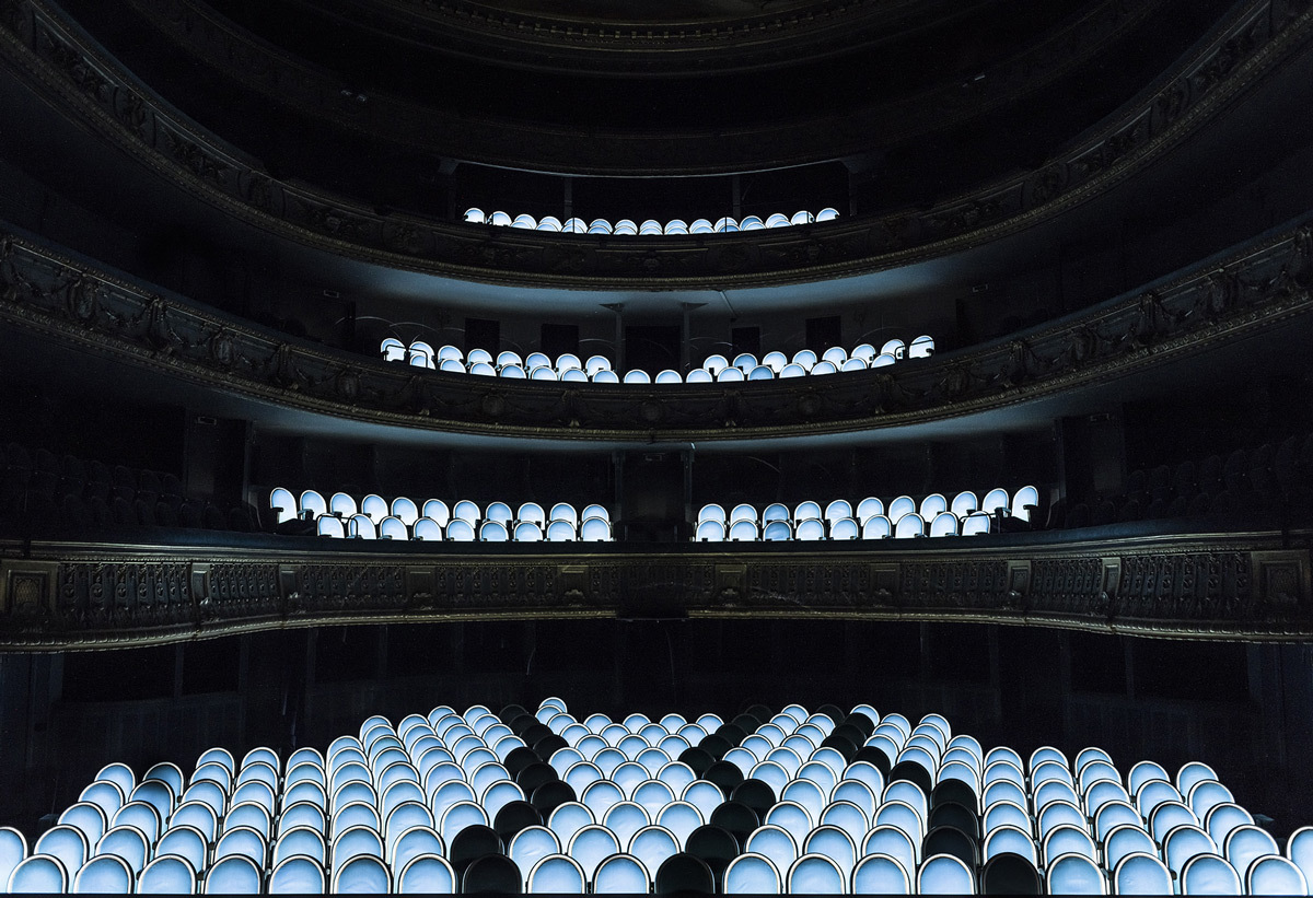 Spectacula de Aurélien Bory, Théâtre Graslin, Le Voyage à Nantes 2015 - Photo © Franck Tomps