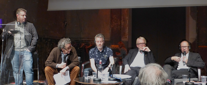 Andrea Siniscalco, François Chaslin, Malcolm Innes, Thomas Roemhild, Mark Major - Rencards de l'ACEtylene 2015 - Photo Vincent Laganier