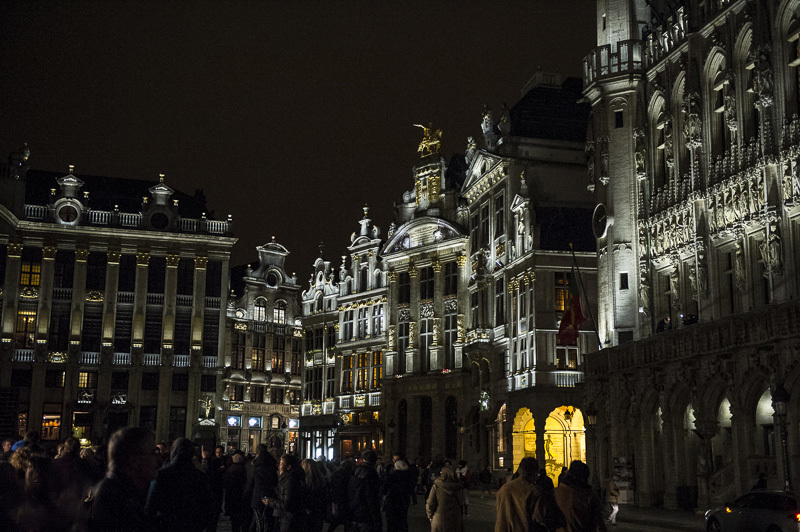 Grand-Place de Bruxelles, Belgique - Conception lumière : Isabelle Corten, Radiance35 et Patrick Rimoux, Agence Patrick Rimoux - Photo : Jonathan Berger / BRG