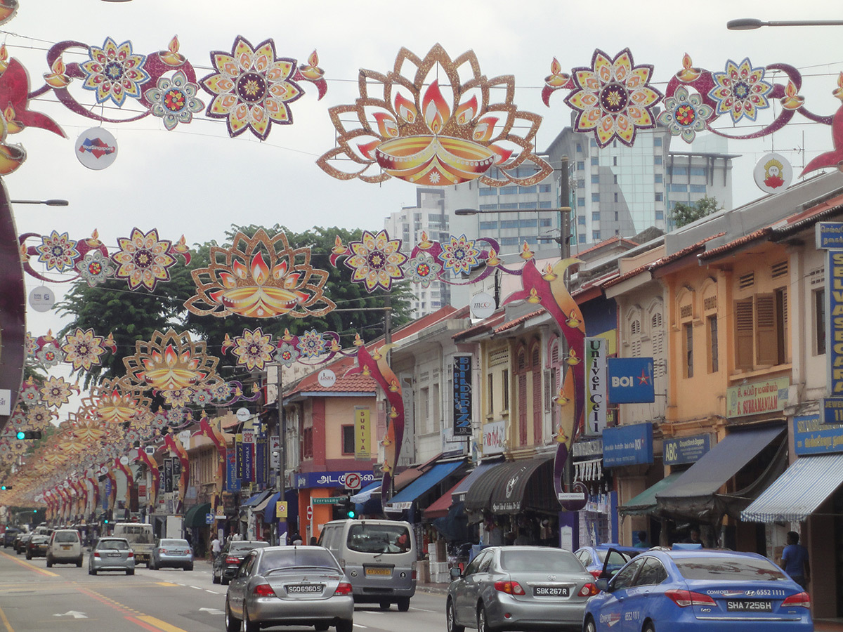 Little India lors du festival Diwali © Roger Narboni
