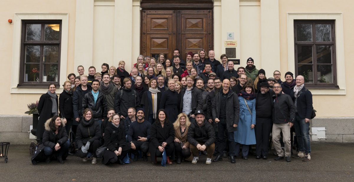 Photo de groupe - ÅF Lighting conférence 2015 - photo : ÅF Lighting