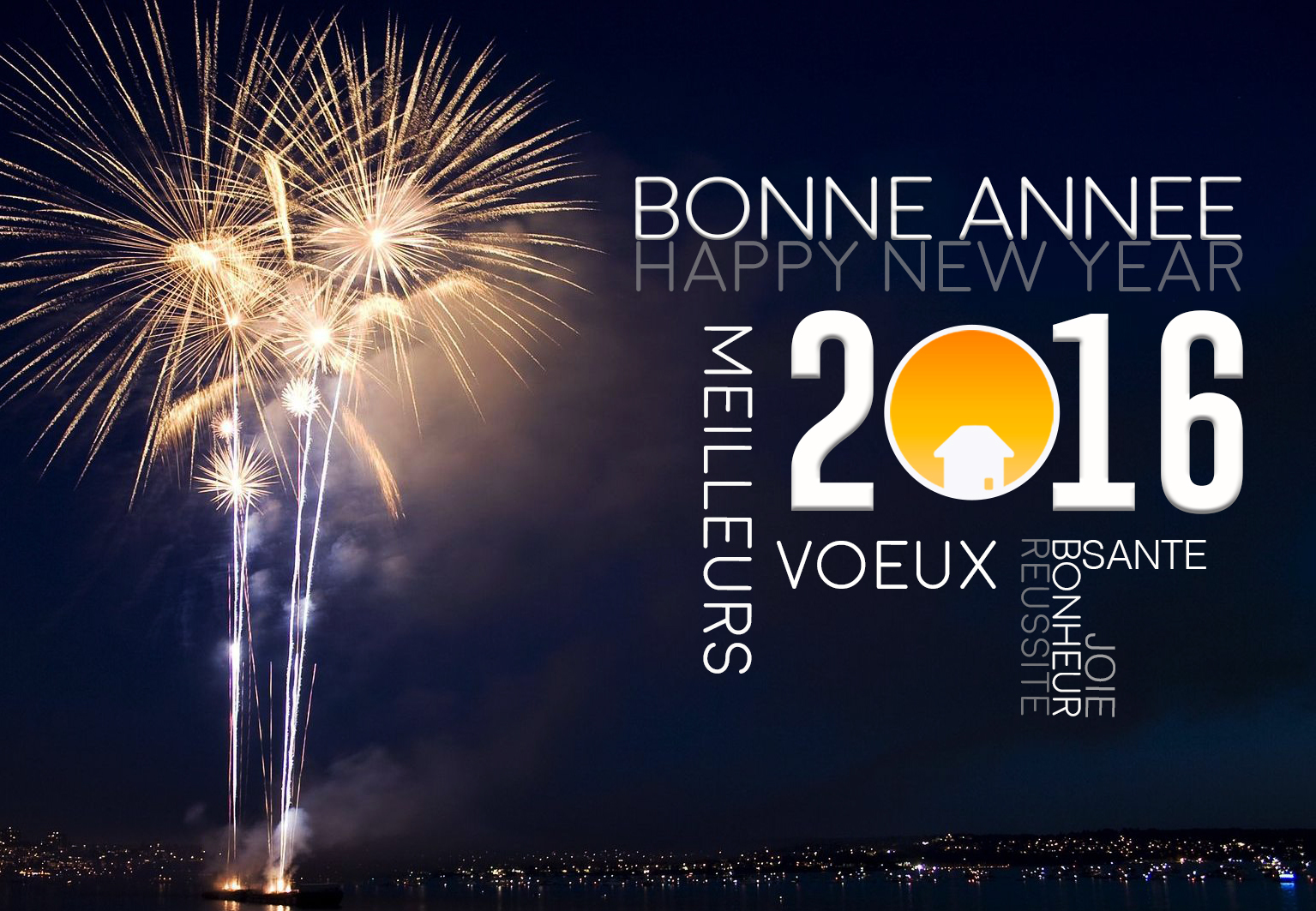 Carte de voeux 2016 © In Sun We Trust
