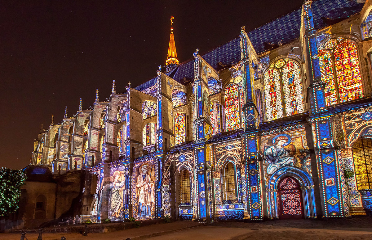 Eglise Saint-Pierre - Chartres en Lumières © Ca va être beau - Cité Patrimoine