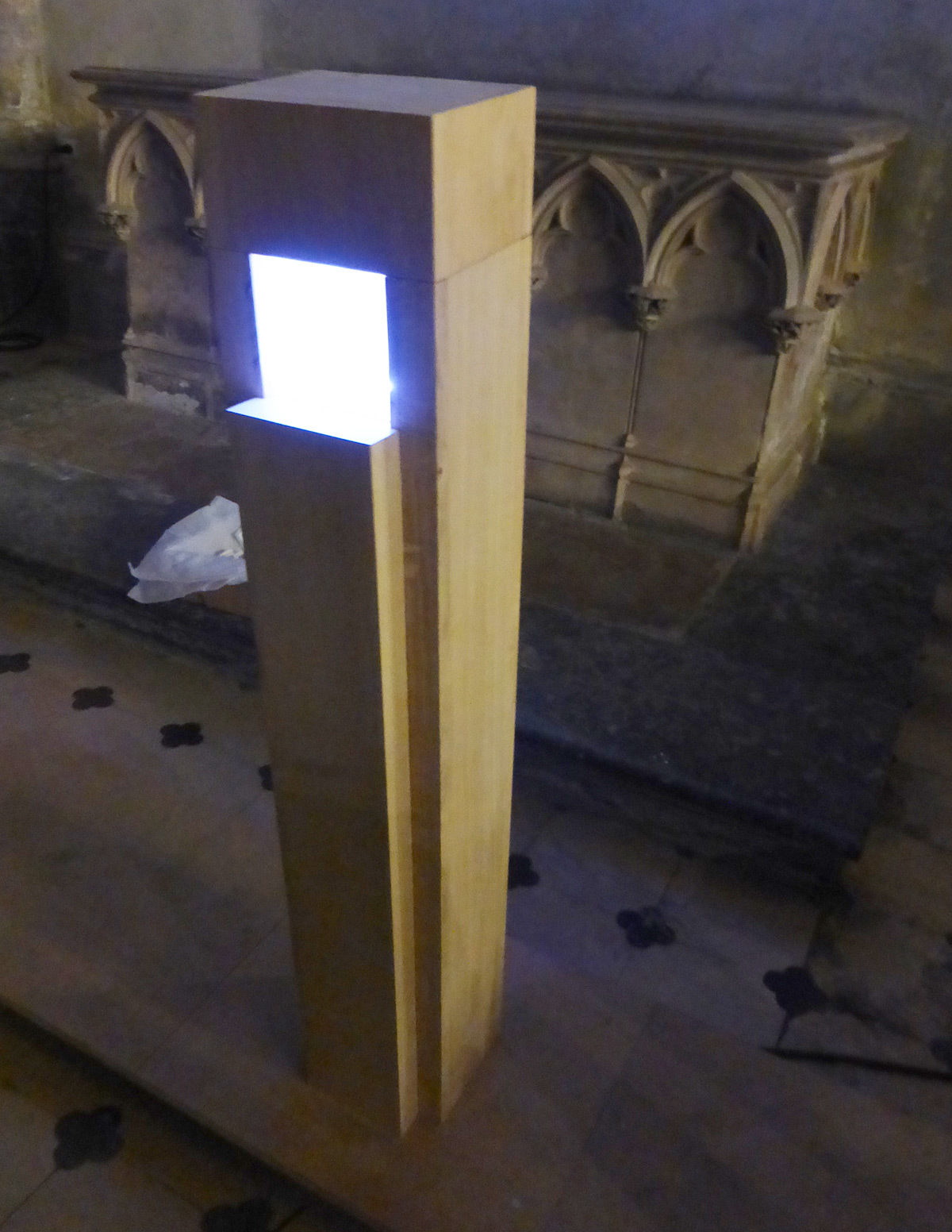 Light My Prayer, église Saint-Bonaventure, Lyon, France - 8 décembre 2015 © Hack My Church - Photo Vincent Laganier