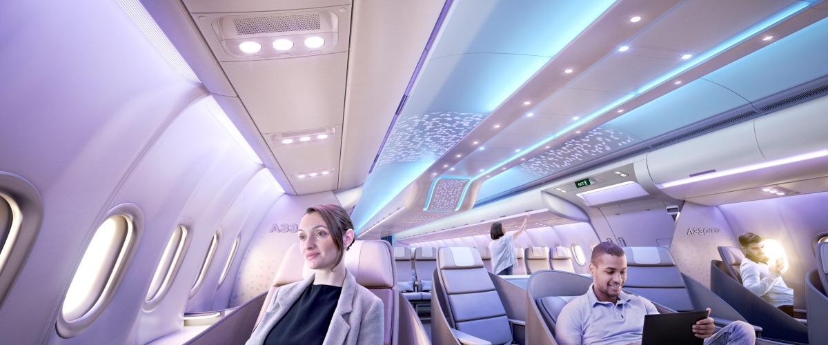 Airbus - Airspace by Airbus dans l'A330neo - Business class © Airbus