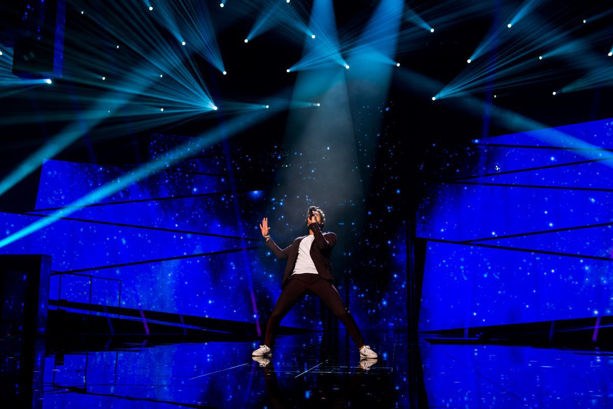 France, Amir, Eurovision 2016, Stockholm Globe Arenas, Suede © Anna Velikova (EBU) 