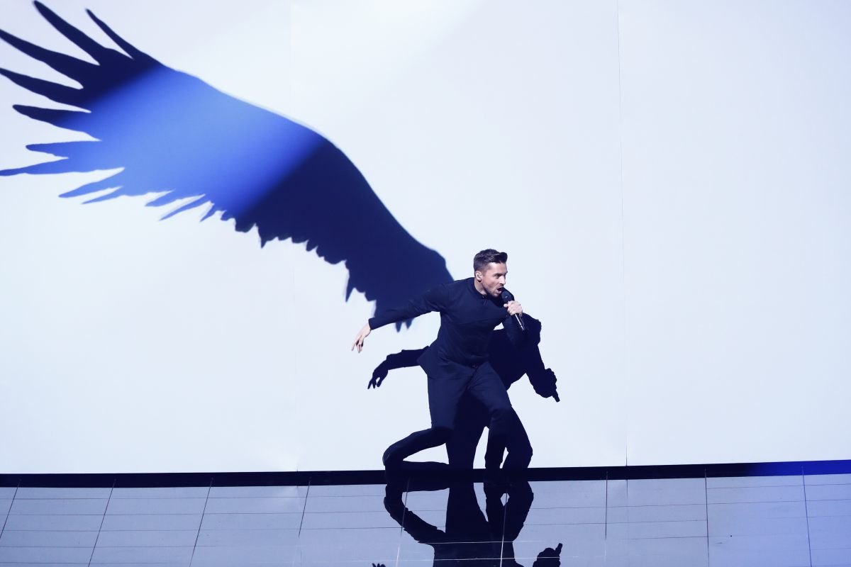 Russie, Sergey Lazarev, Eurovision 2016, Stockholm Globe Arenas, Suede © Andres Putting (EBU)