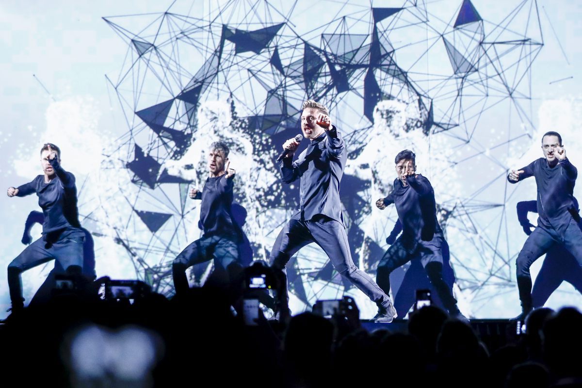 Russie, Sergey Lazarev, Eurovision 2016, Stockholm Globe Arenas, Suède © Anna Velikova (EBU)