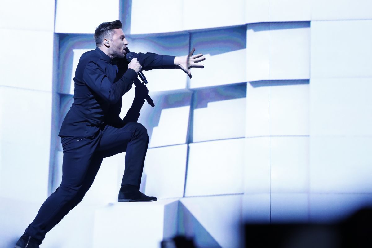 Russie, Sergey Lazarev, Eurovision 2016, Stockholm Globe Arenas, Suède © Anna Velikova (EBU)