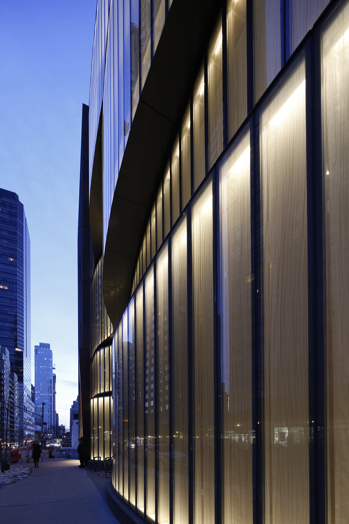 Synagogue Lincoln square, New York, US - Architecte : Cetra Ruddy - Conception lumiere : Tillotson Design © David Sundberg, Esto