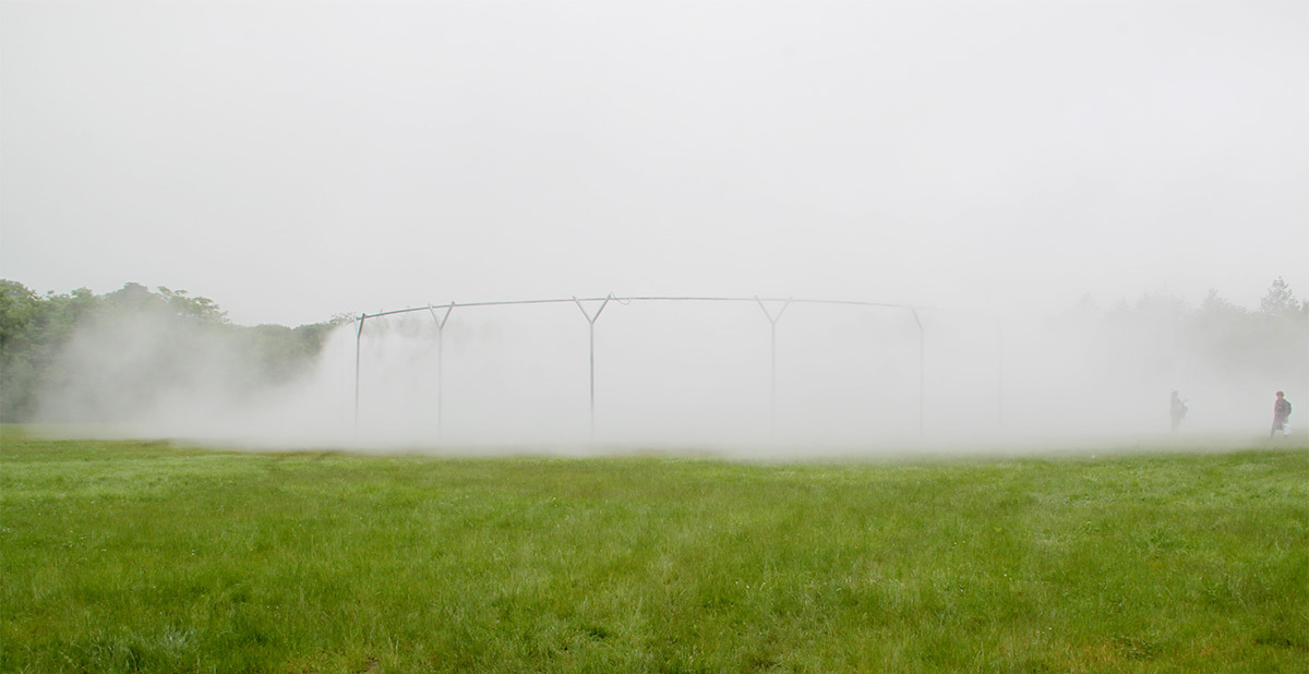 Olafur Eliasson, Fog assembly, 2016 - Château de Versailles, France - Photo : Vincent Laganier