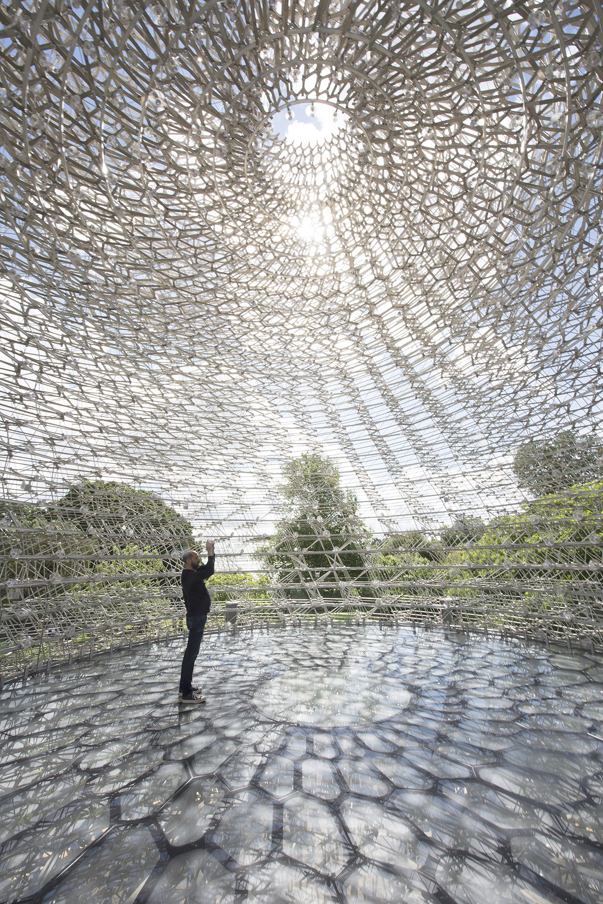 The Hive at Kew Gardens, UK - Artiste : Wolfgang Buttress - Photo Jeff Eden, RBG Kew