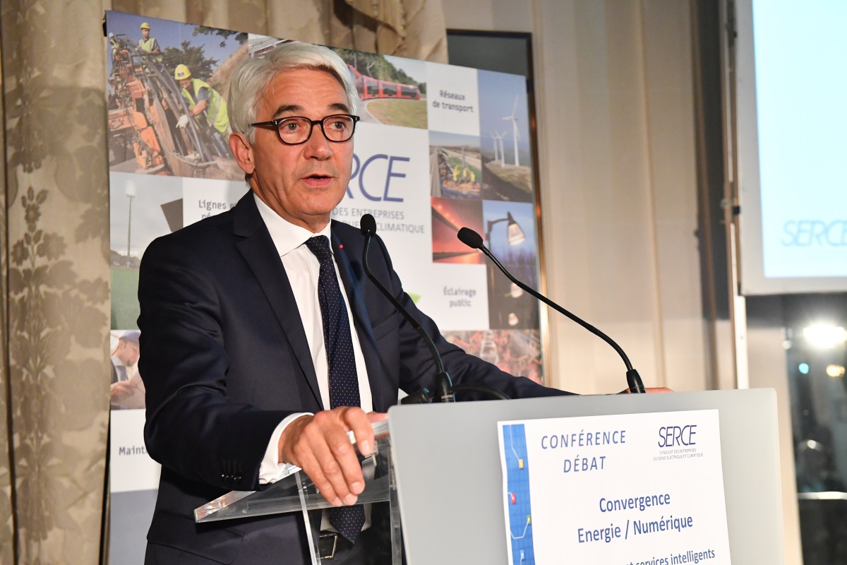 Guy Lacroix lors de la la conférence-débat du SERCE © Xavier Granet