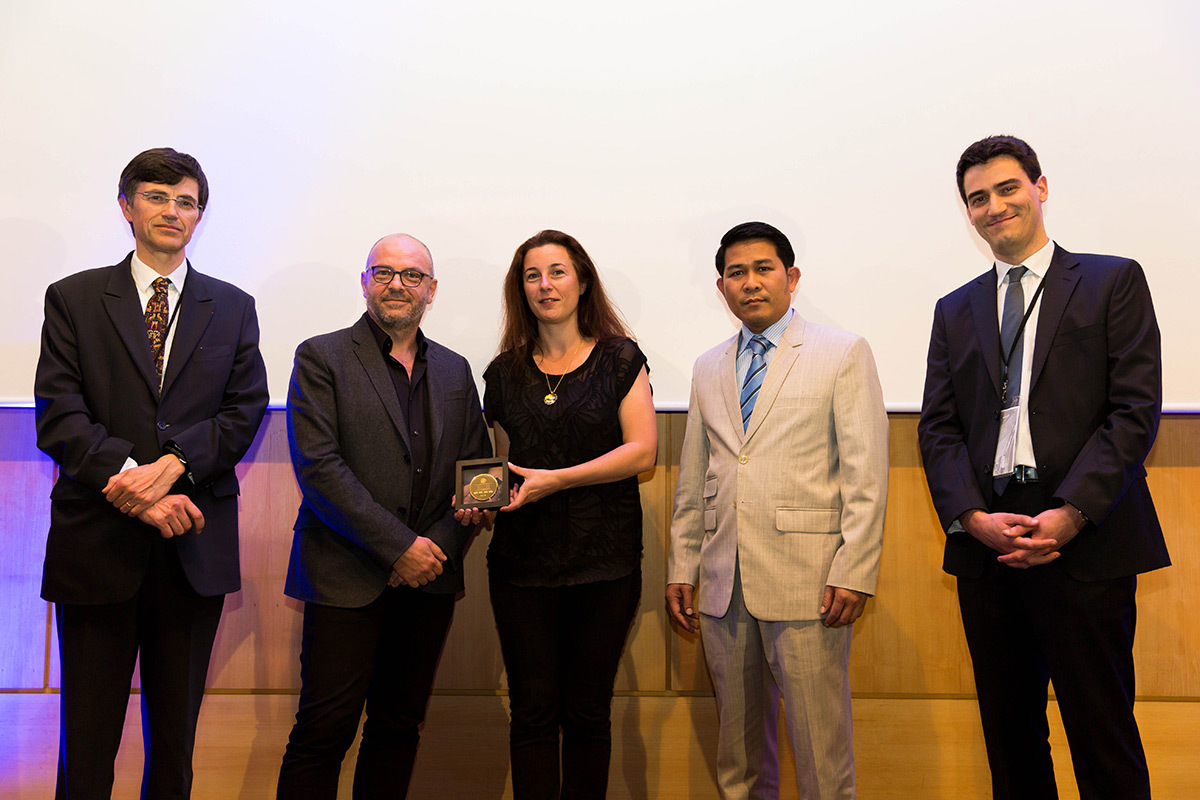 Prix Versailles 2016 Hotels - François de Mazieres, Reda Amalou, Stephanie Ledoux, Sophann Ket, Jerome Gouadain - Photo Guillaume Ombreux