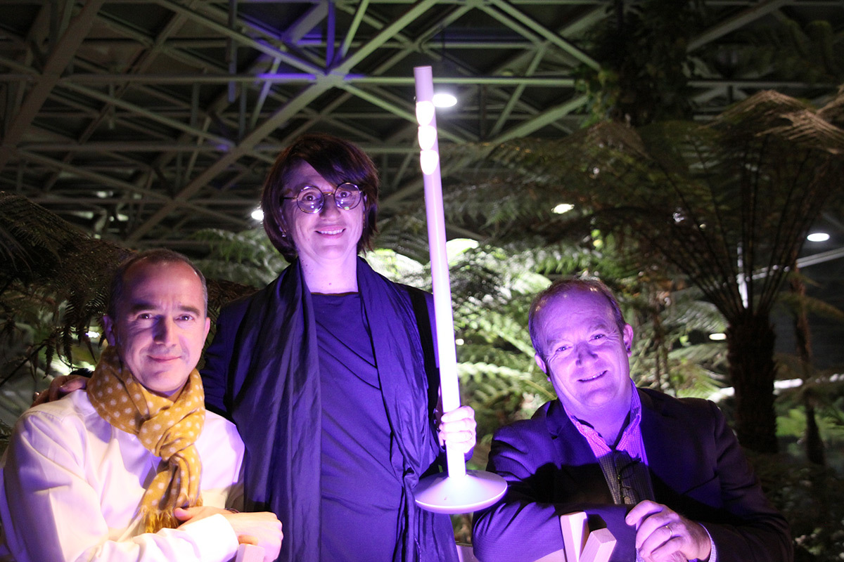 Christophe Vedel, Anne Bureau, Gilles Charrier - Coup de coeur de la conception lumiere intérieure ACE 2016 - troph"e ERCO - Photo ACE
