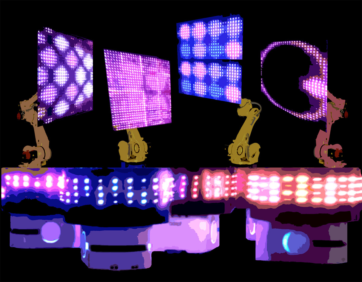 - Simulation Fête des lumieres 2016, Lyon