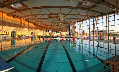 LILÔ, espace aquatique de la Côtière, Saint-Maurice-de-Beynost, Ain, France - le jour, bassin sportif, intérieur - Architecte : Chabanne & Partenaires © Vincent Laganier