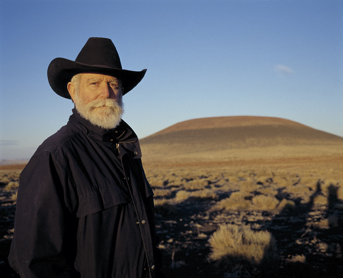 James Turrell et le Roden Crater, Arizona, US © Photo : Florian Holzherr