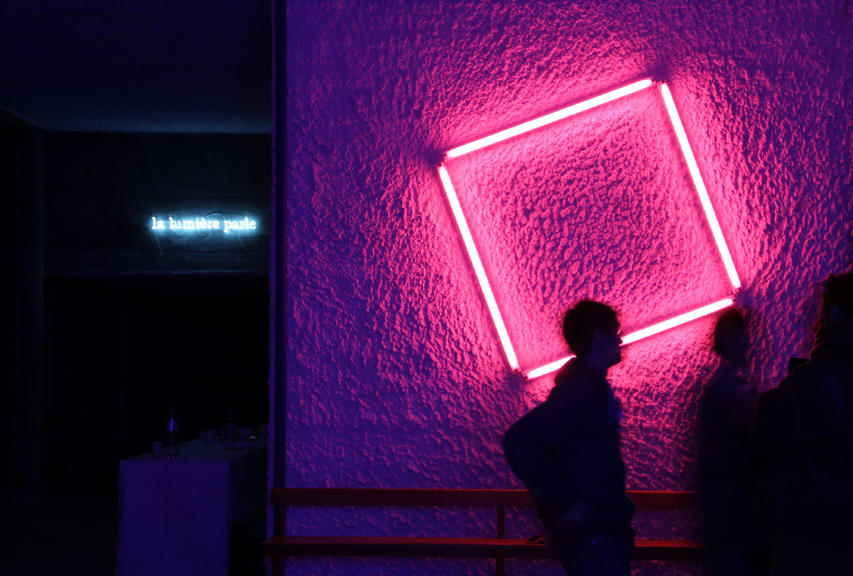 Fluo Pink Square, 2012 - Eric Michel