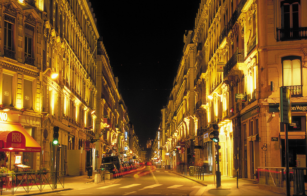 Rue du Président-Edouard Herriot, Lyon, France