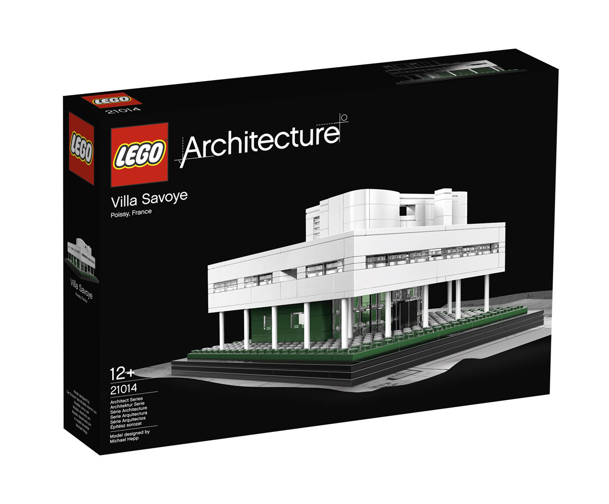 Boite de la Villa Savoye de Le Corbusier à Poissy, France - Artiste : Michael Hepp - Collection : LEGO Architecture