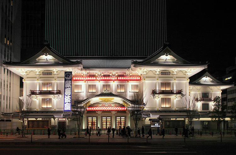 Kabuki Theater, Tokyo, Japon © Motoko Ishii Lighting Design