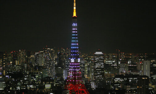 Tokyo Tower Diamond Veil, Japon © Motoko Ishii Lighting Design