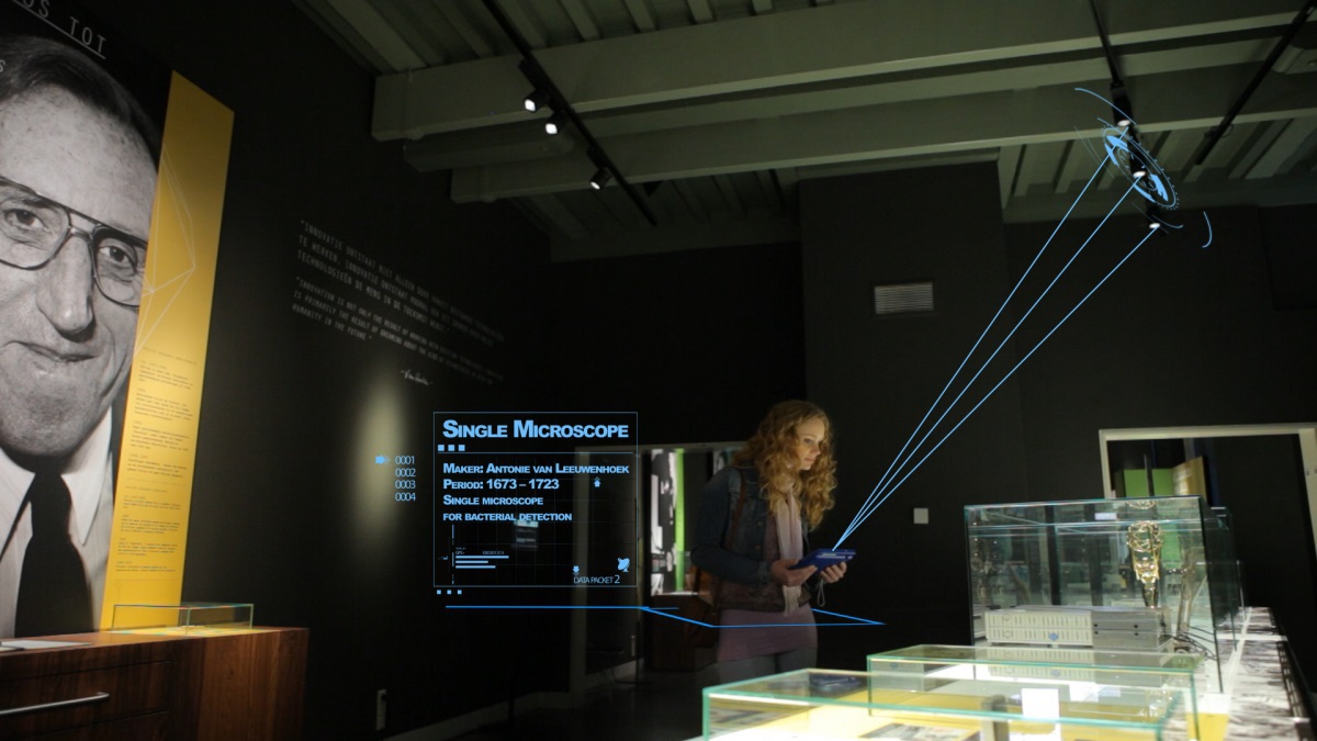 Eclairage connecté dans un musée