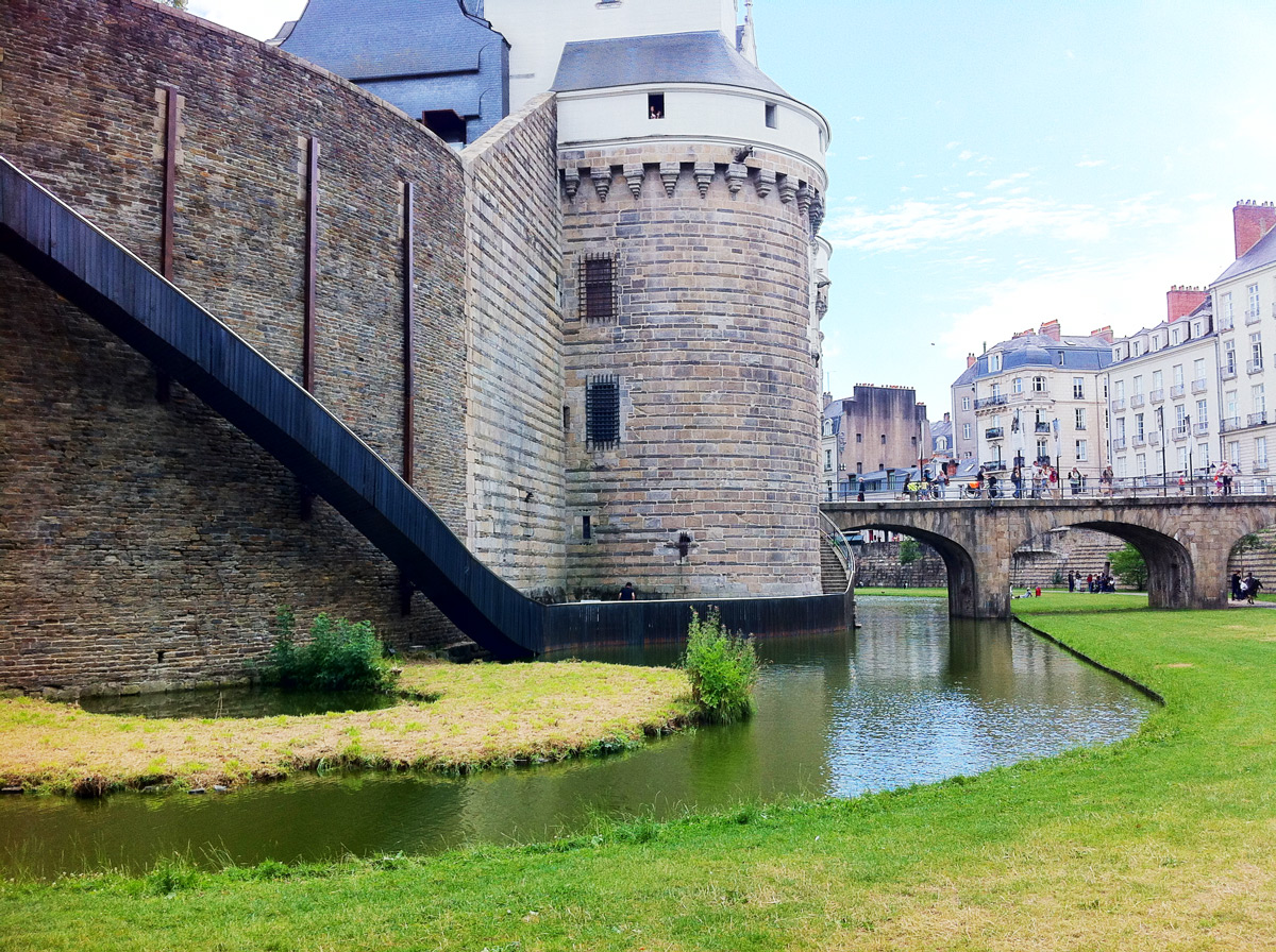 Paysage Glissé, château des Ducs de Bretagne, Le Voyage à Nantes 2017