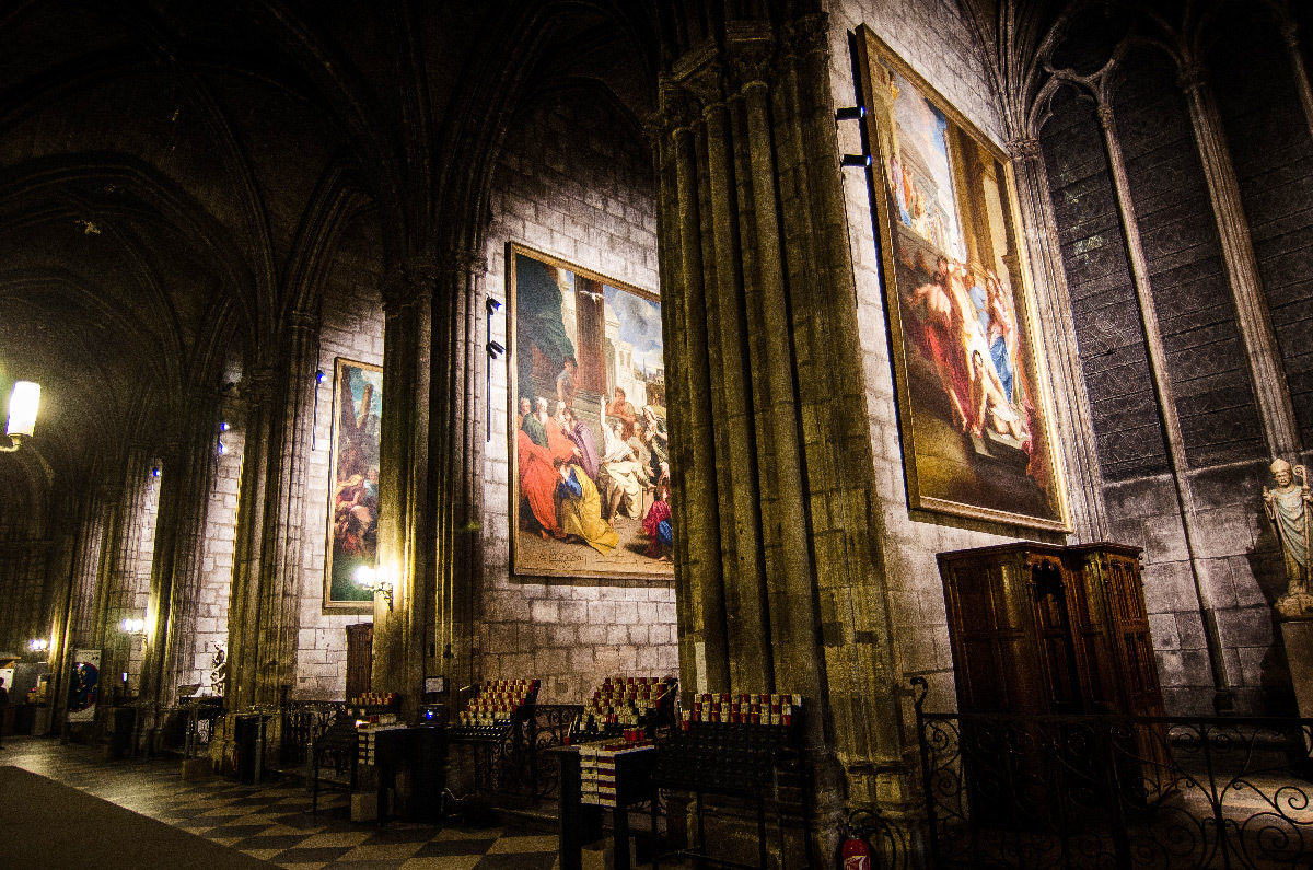 Cathédrale Notre-Dame de Paris, France - chapelles latérales