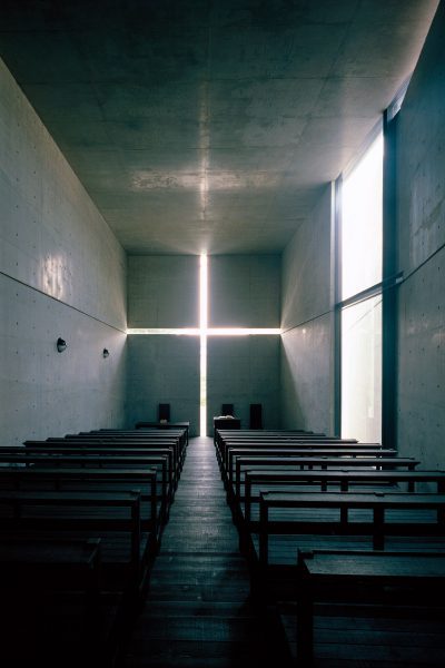 Eglise de la lumière, Ibaraki, Osaka, Japon, architecture de Tadao Ando