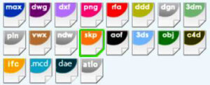 Exemple de format de fichier téléchargeable dans une bibliothèque en ligne