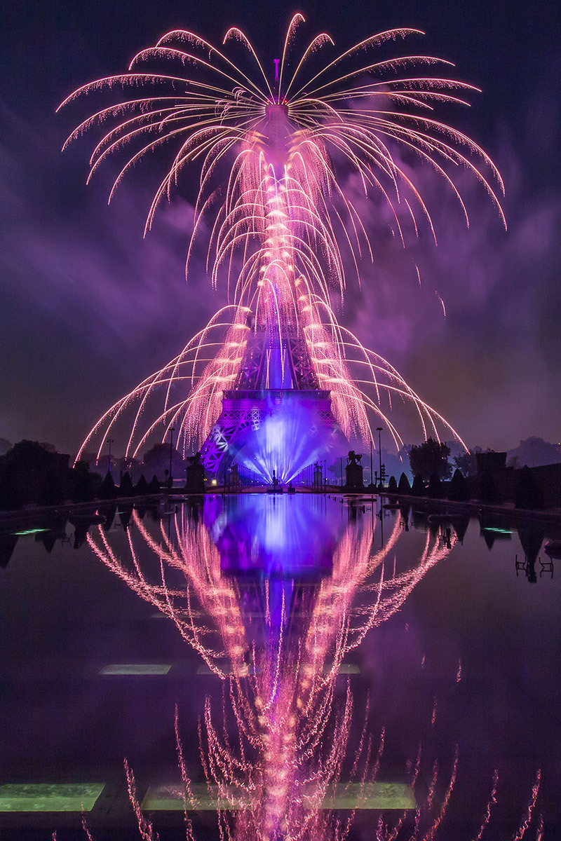 Feu d'artifice de la Tour Eiffel / Château de Versailles