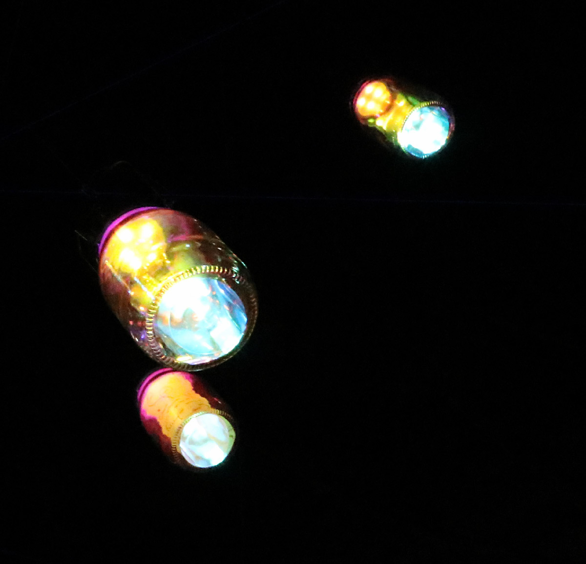Lumières en soi(e), place Rambaud, Lyon, France - Plasticien lumière : Creatmosphere