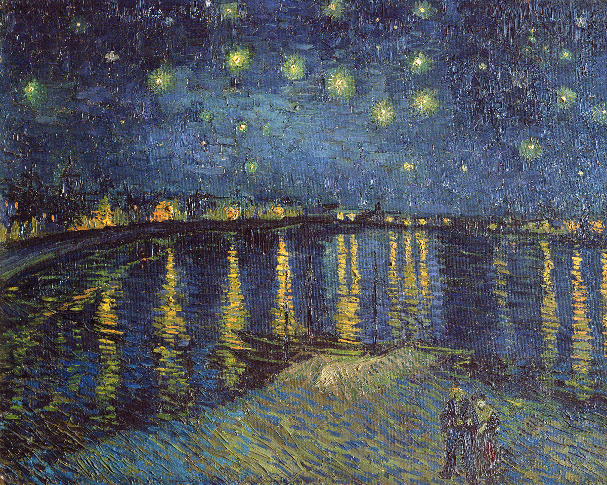 Peinture Van Gogh Paris L'Atelier des Lumières accueille Van Gogh la nuit étoilée à Paris