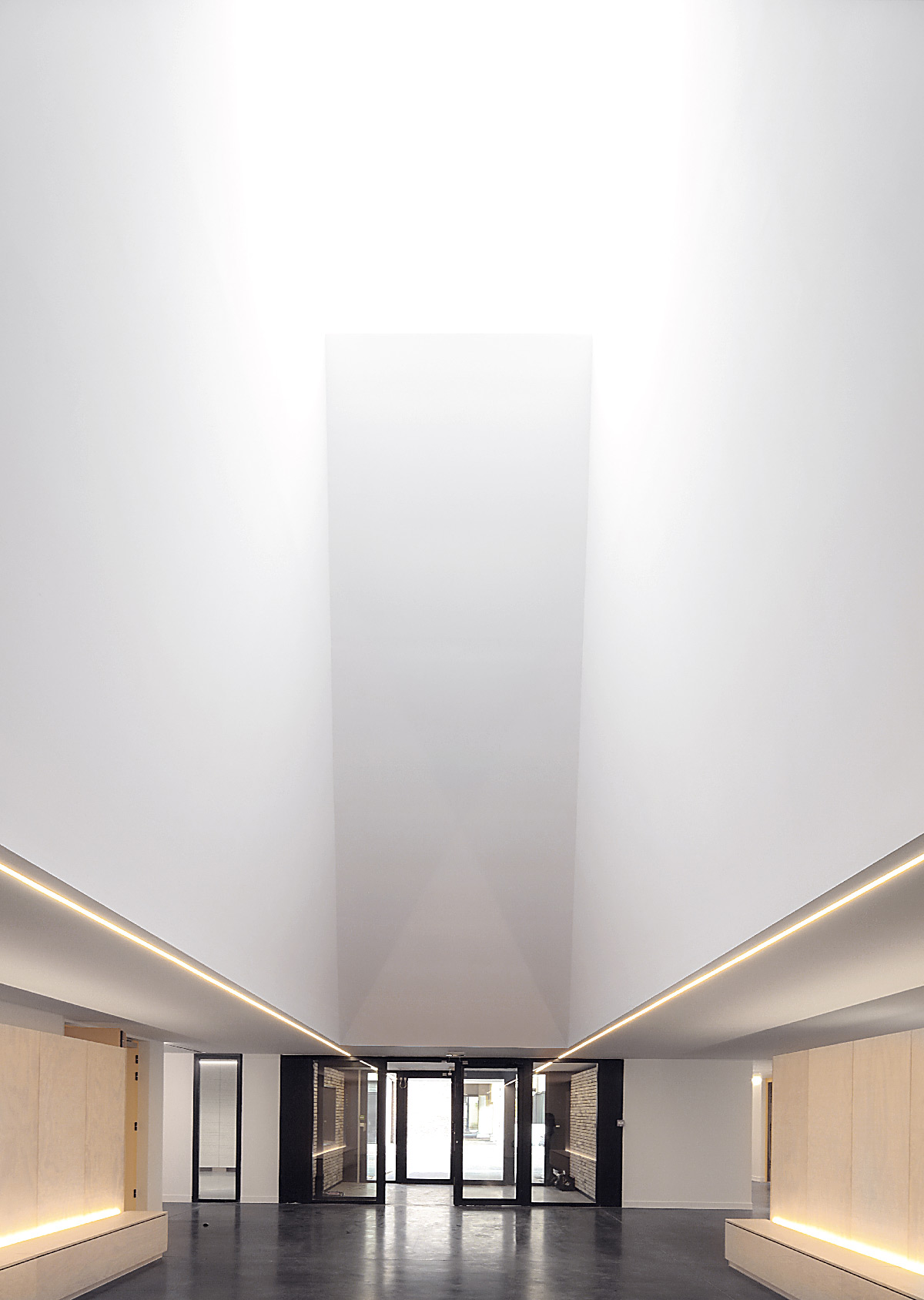 Puits de lumière du jour, école de musique, Élancourt, France - Opus 5 architectes
