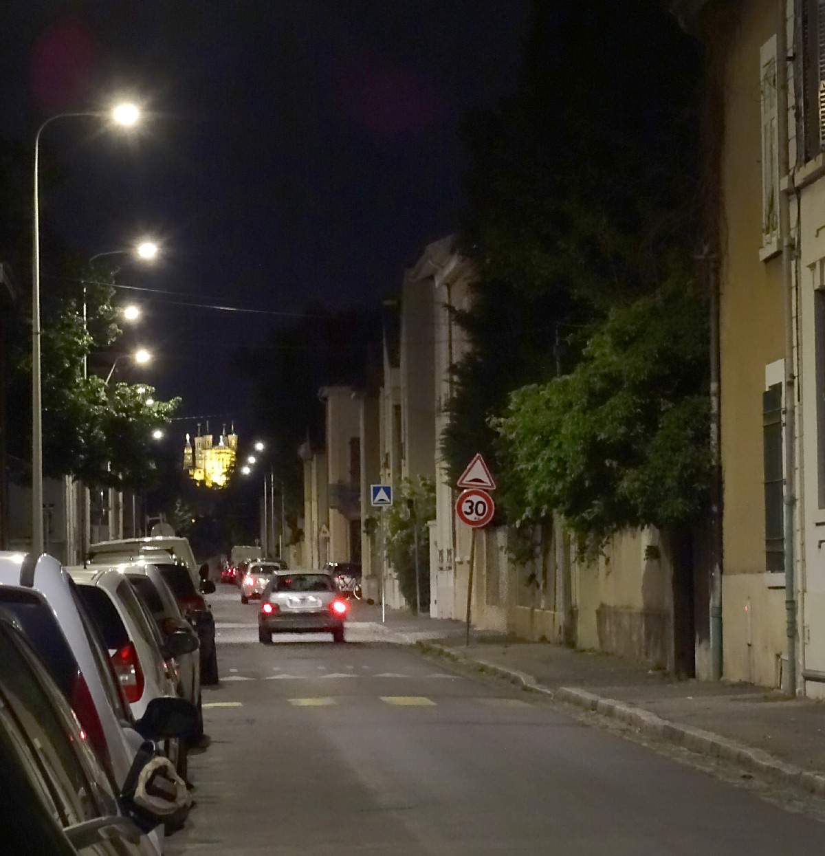 Eclairage urbain du quartier Monchat de Lyon