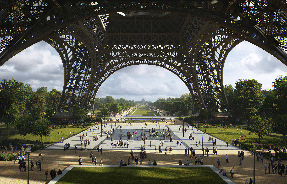 projet one site tour eiffel