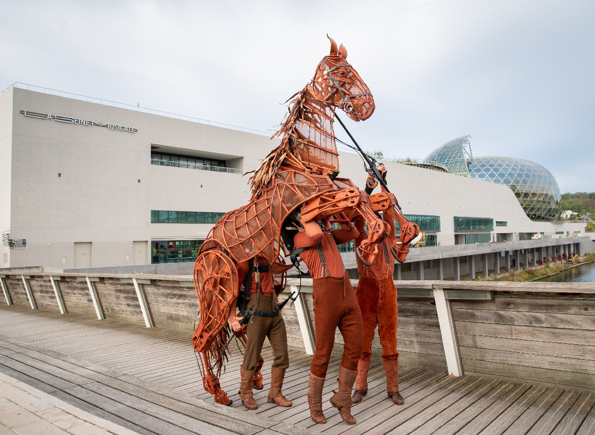 War Horse 2019, cheval Joey - Handspring Puppet Company - Seine Musicale, Paris © Jessica Rodrigues