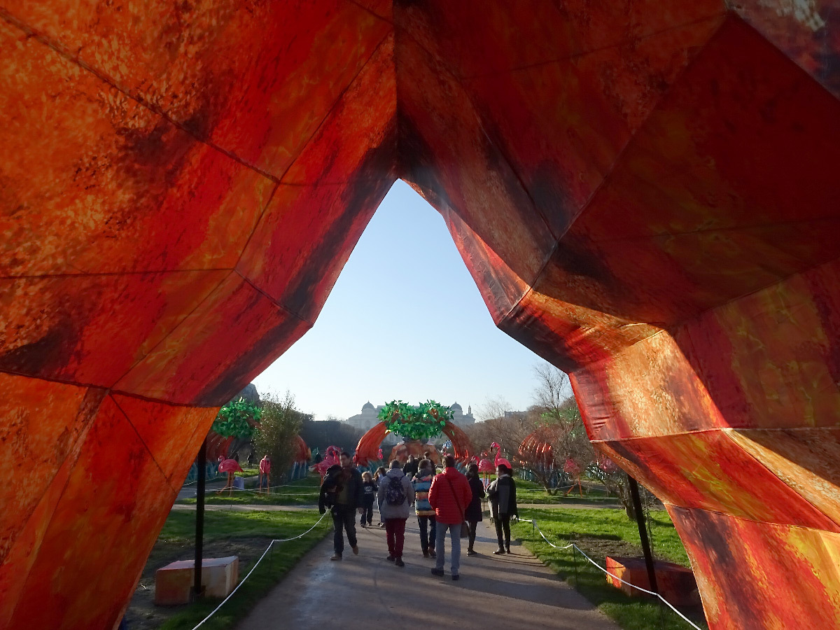 Océan en voie d'illumination, la féérie continue au Jardin des Plantes  lors du festival des lumières ! - Paris Secret