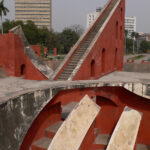 Samrat Yantra et Jaya Prakash Yantra, observatoire astronomique, New Delhi, Inde