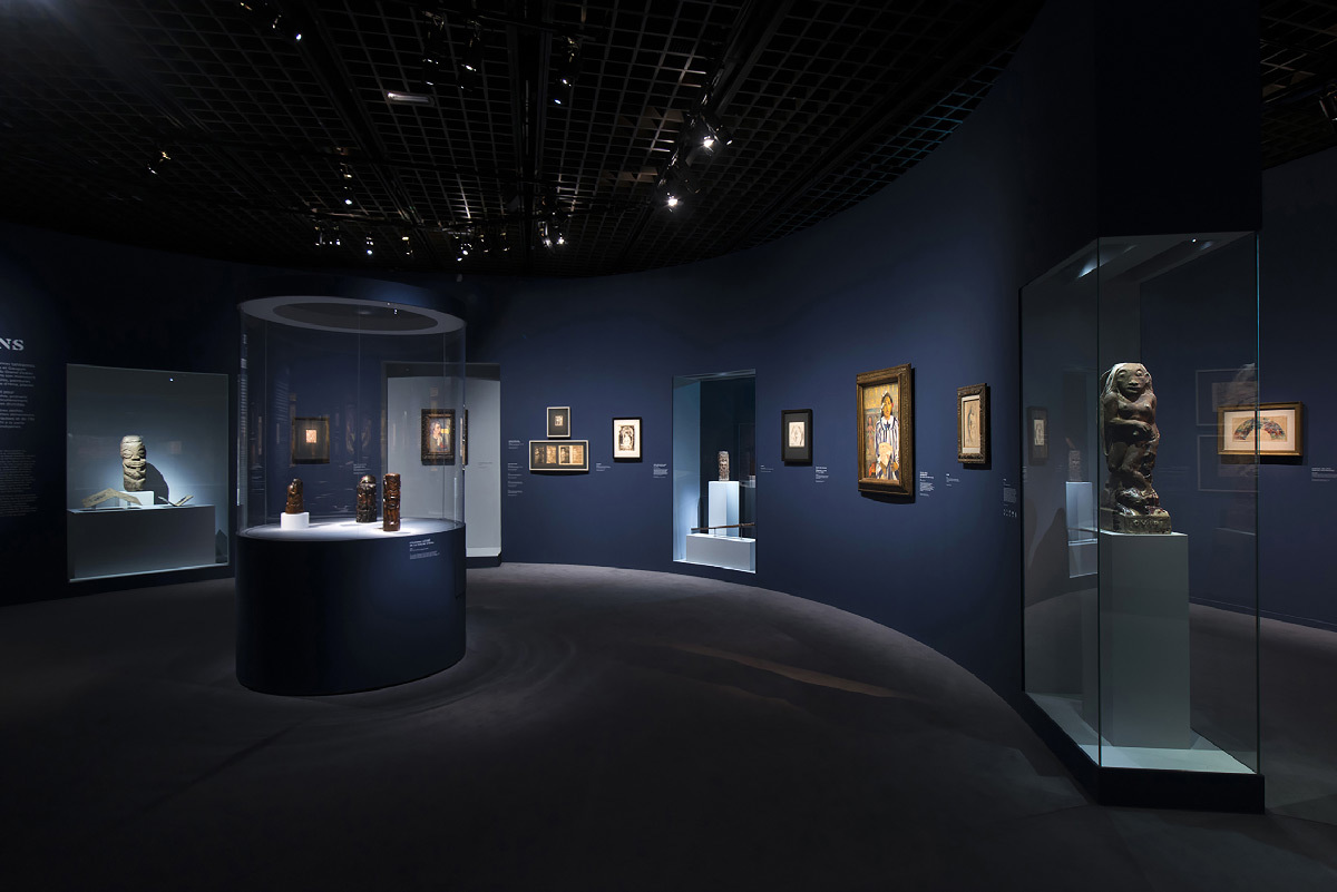 Gauguin l'alchimiste, Grand Palais, Paris - Réunion des musées nationaux - Scénographe : Scenografis - Concepteur lumière : Ponctuell